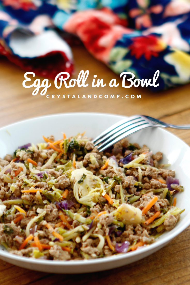 Instant Pot Egg Roll in a Bowl (Whole30)
