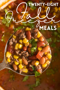 28 Fall Freezer Meals