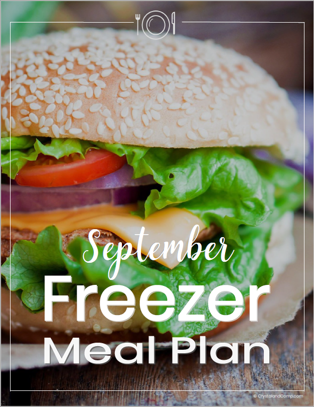 Freezer Meal Plan September