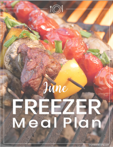Freezer Meal Plan June
