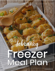 February 2019 Make Ahead Dinners and Breakfasts