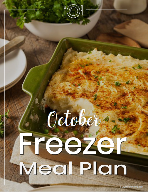 Freezer Meal Plan October