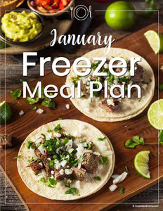 January 2019 Freezer Meal Plan
